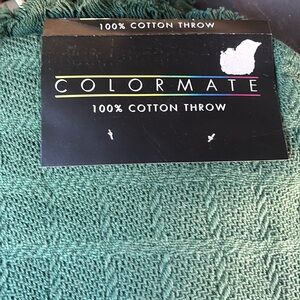 Set of 2 100% COTTON 50 x 60 Throws. GREAT GIFT